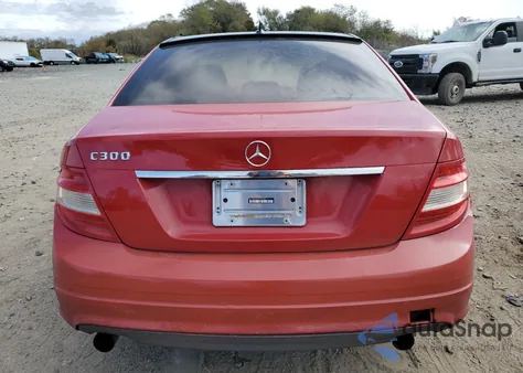 2009 Mercedes-Benz C 300 from USA, damaged, VIN WDDGF54X29R057364
